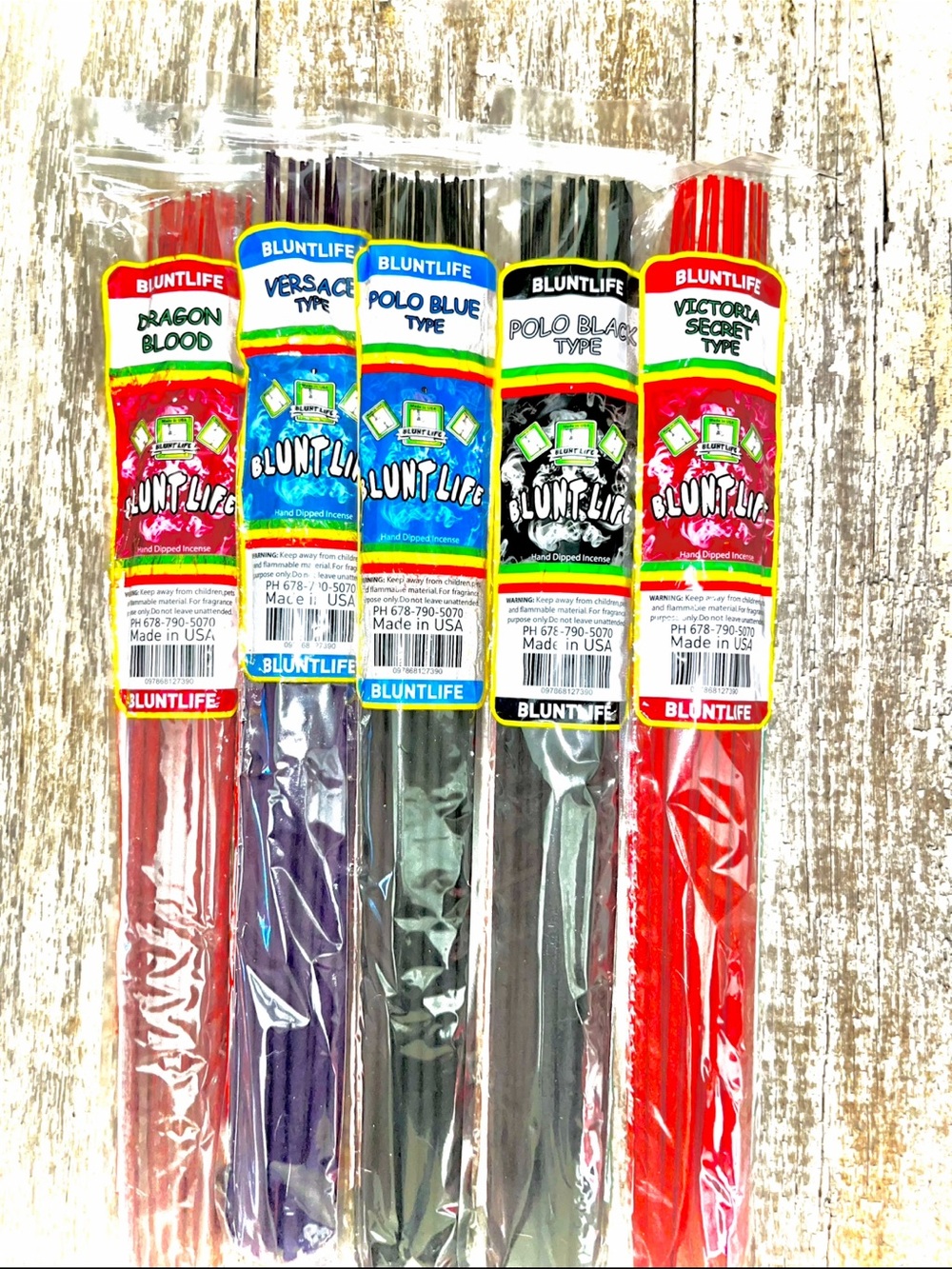 60 incense Sticks
x6 packs of BluntLife Incense
10 sticks per pk
60 sticks total - Picture 7 of 10